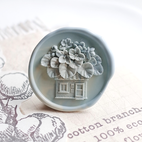 Saintpaulia Collection Wax Seal Stamp (Pre-order)