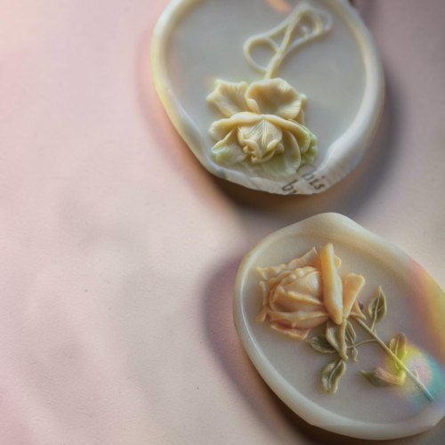 Echoes of the Rose Collection Rubber / Wax Seal Stamp (Pre-Order)