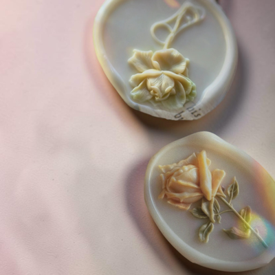 Echoes of the Rose Collection Rubber / Wax Seal Stamp (Pre-Order)