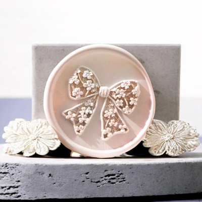 Floral Lace Ribbon Wax Seal Stamp (Pre-Order)