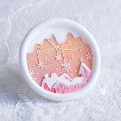 Snowdrift Village Wax Seal Stamp (Pre-Order)