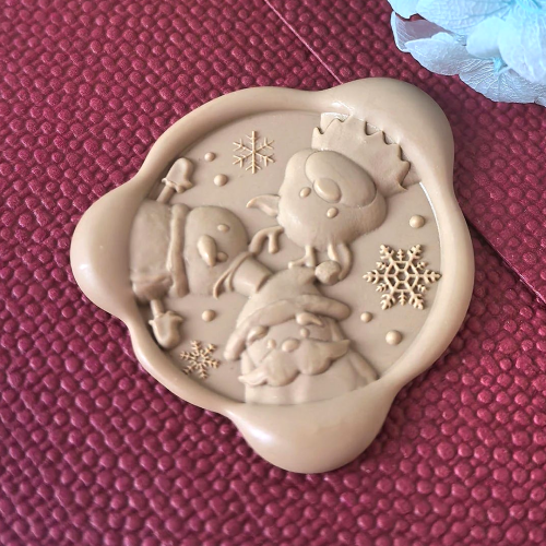 Holiday Trio Surprise Wax Seal Stamp (Pre-Order)