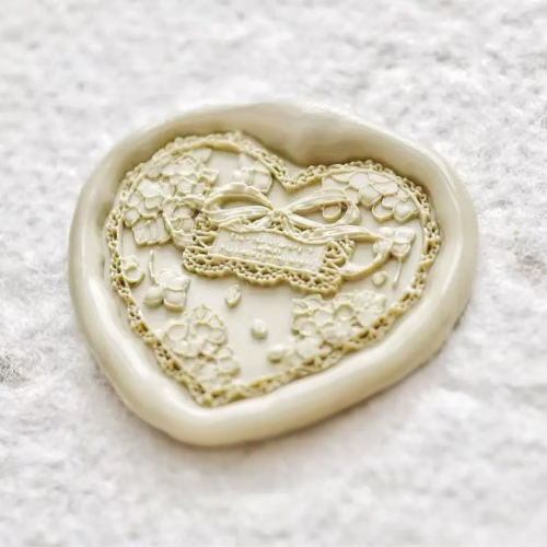 Heart of Hydrangeas Wax Seal Stamp (Pre-Order)