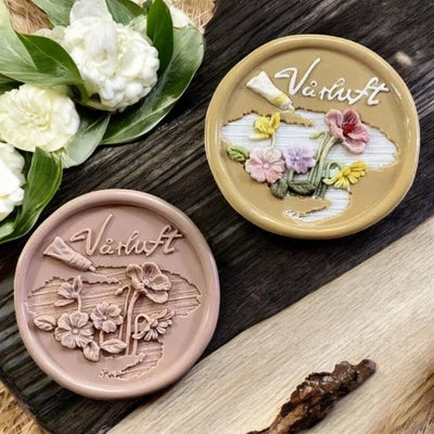Painted Bloom Series Wax Seal Stamp (Pre-Order)