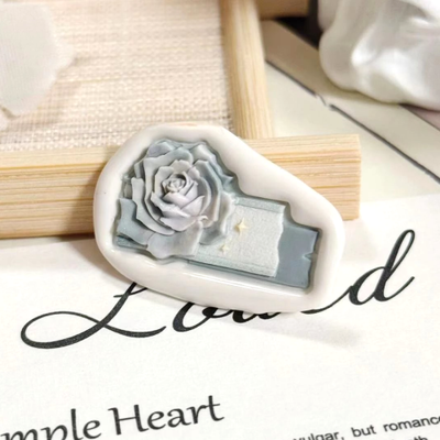 Love Note Rose Wax Seal Stamp (Pre-Order)