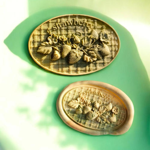 The Strawberry Tartan Collection Wax Seal Stamp (Pre-Order)