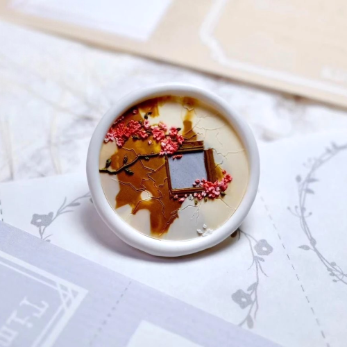 Spring by the Window Wax Seal Stamp (Pre-Order)