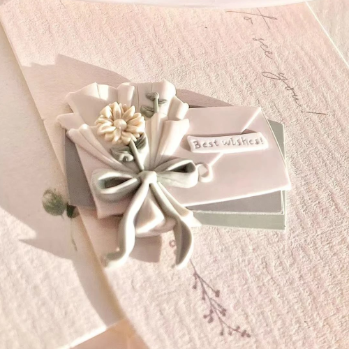 Best Wishes Bouquet Wax Seal Stamp (Pre-Order)