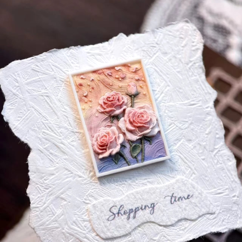 Painted Rose Portrait Wax Seal Stamp (Pre-Order)