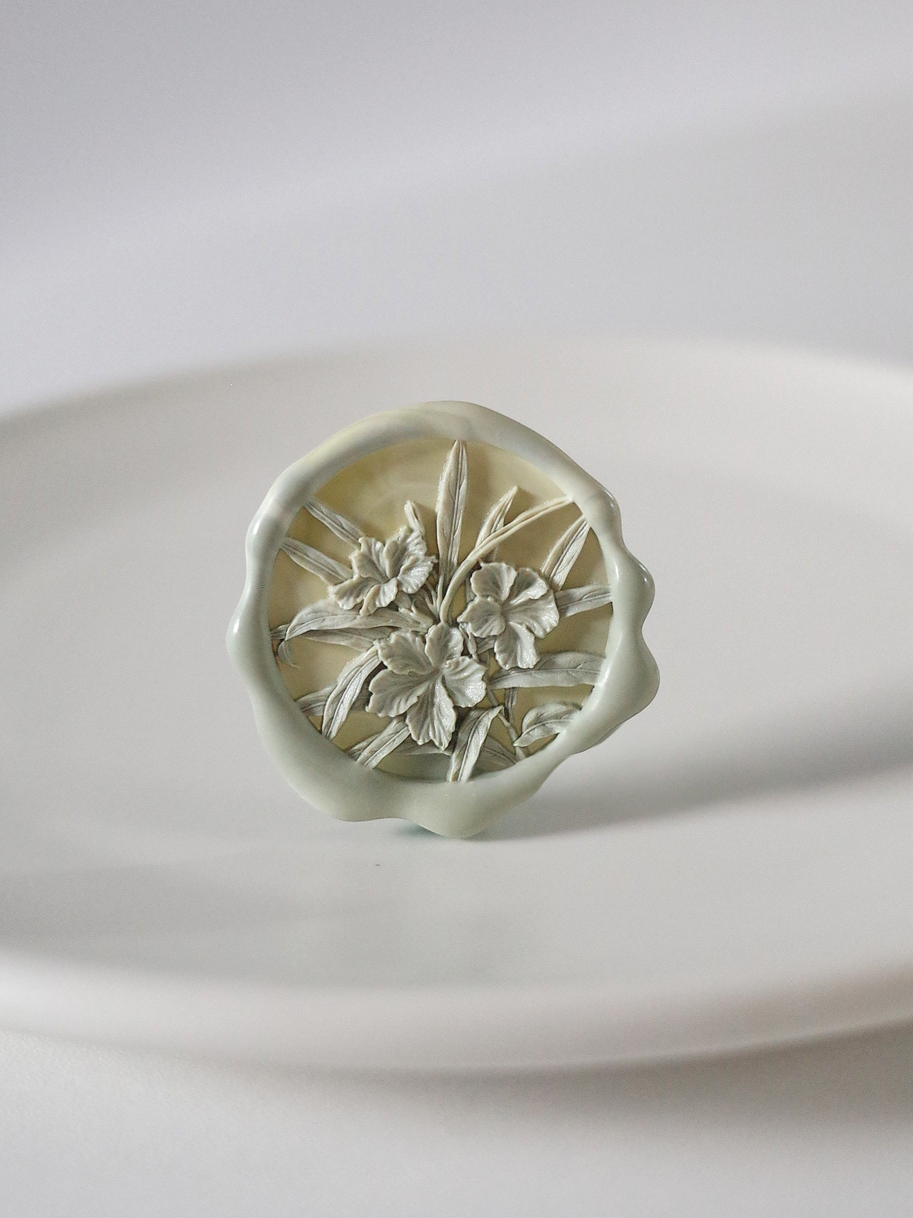 Oxalis in Bloom Wax Seal Stamp (Pre-Order)