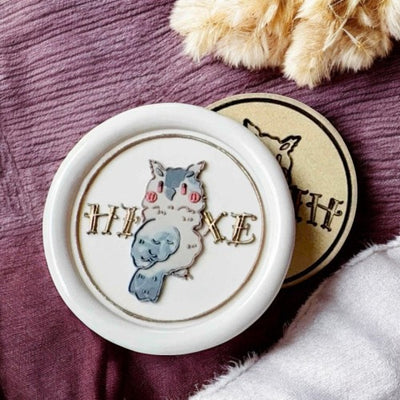 Chubby Owl Whispers Wax Seal Stamp (Pre-Order)