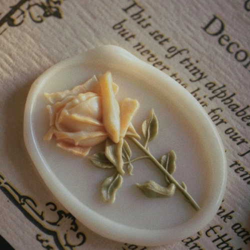 Echoes of the Rose Collection Rubber / Wax Seal Stamp (Pre-Order)