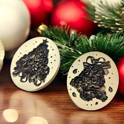Rose Noël Duo Wax Seal Stamp