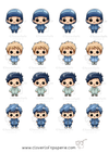 Cute Boys Series Sticker