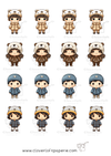 Cute Boys Series Sticker