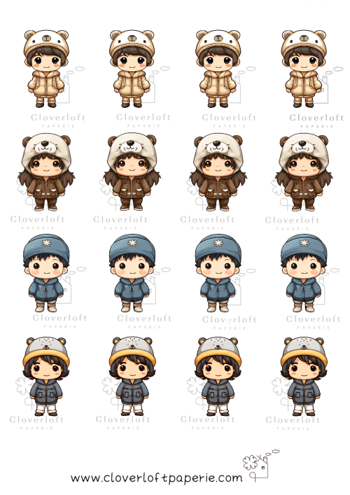 Cute Boys Series Sticker