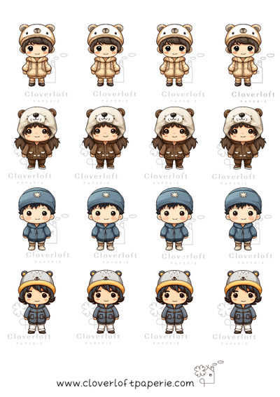 Cute Boys Series Sticker
