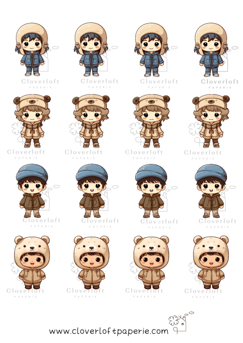 Cute Boys Series Sticker