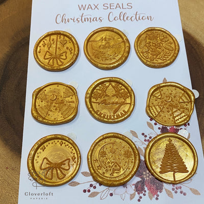 Christmas Collection Pre-made Wax Seals
