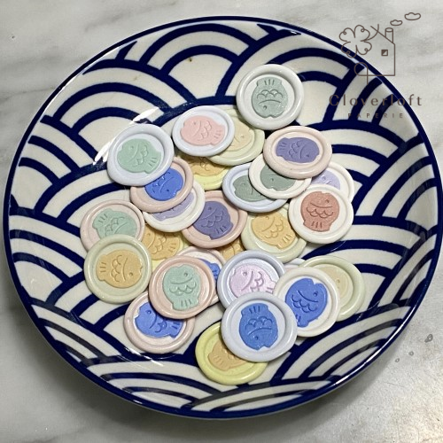 Mini Taiyaki Pre-made Wax Seals