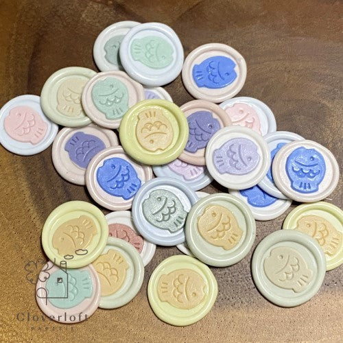 Mini Taiyaki Pre-made Wax Seals