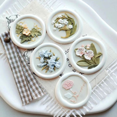 Botanical Whispers Collection Wax Seal Stamp (Pre-order)