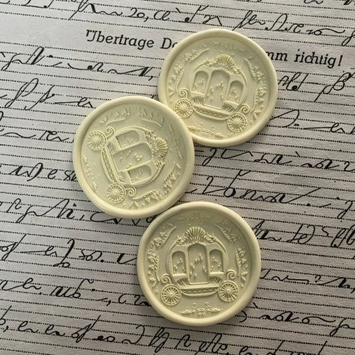 Regency Pumpkin Carriage Wax Seal Stamp (Pre-Order)