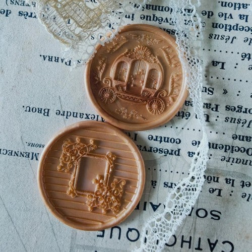 Regency Pumpkin Carriage Wax Seal Stamp (Pre-Order)