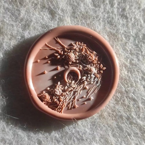 The Moon's Entanglement Wax Seal Stamp (Pre-Order)
