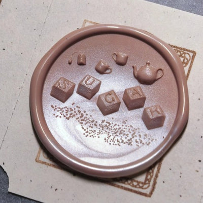 Cafe Sugar Cubes Wax Seal Stamp (Pre-Order)