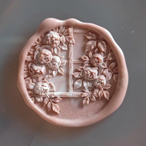 Roses by the Window Wax Seal Stamp (Pre-Order)