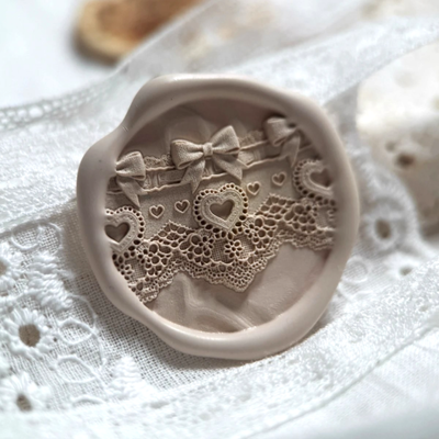 Heartfelt Hemline Wax Seal Stamp (Pre-Order)
