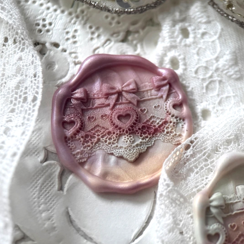Heartfelt Hemline Wax Seal Stamp (Pre-Order)