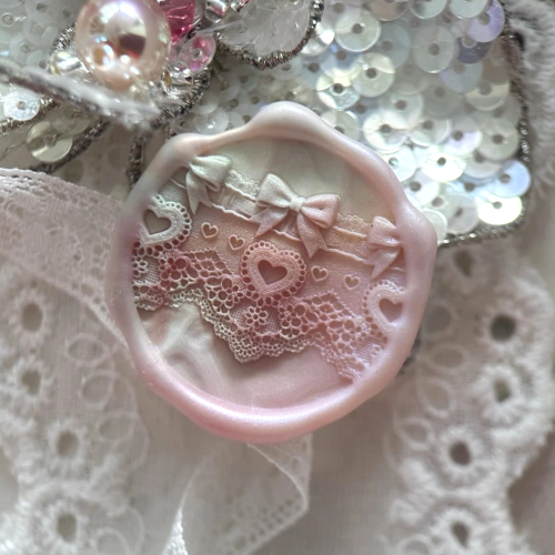 Heartfelt Hemline Wax Seal Stamp (Pre-Order)