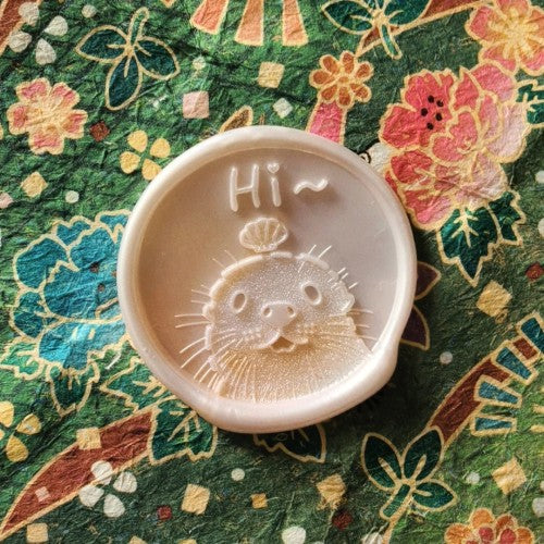 The Friendly Otter Wax Seal Stamp (Pre-Order)