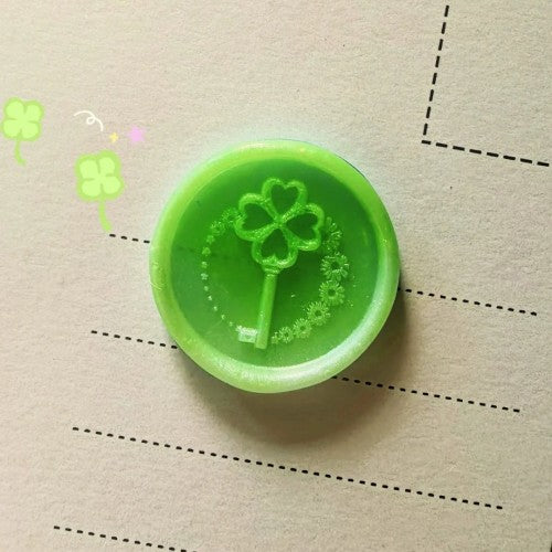 Lucky Clover Key Wax Seal Stamp (Pre-Order)