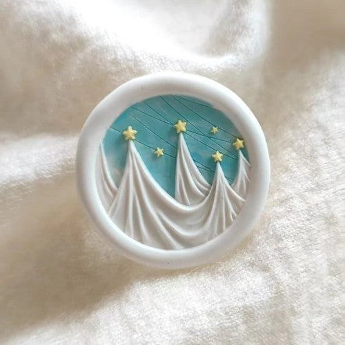 Starlit Drape Wax Seal Stamp (Pre-Order)