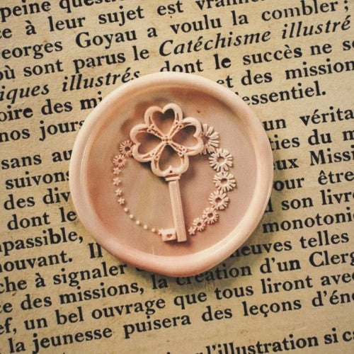 Lucky Clover Key Wax Seal Stamp (Pre-Order)
