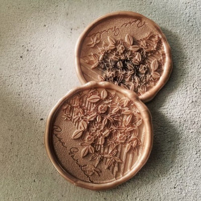 Rose Garden Wax Seal Stamp (Pre-Order)