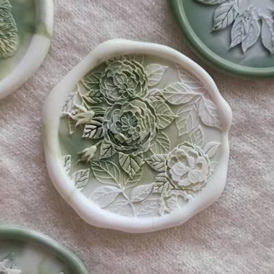 Blooming Roses Wax Seal Stamp (Pre-Order)