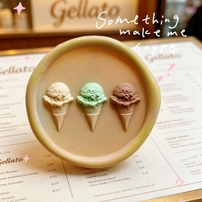 Gelato Trio Wax Seal Stamp (Pre-Order)