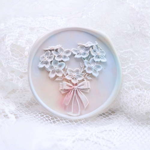Azure Bouquet Wax Seal Stamp (Pre-Order)
