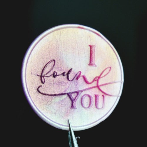 I Found You Wax Seal Stamp (Pre-Order)