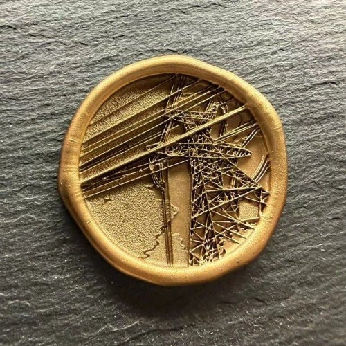 Urban Power Lines Wax Seal Stamp (Pre-Order)