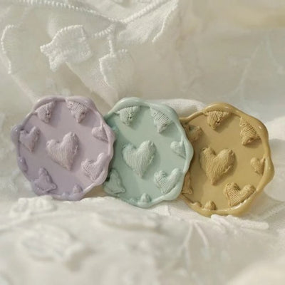 Sweetheart Stitch Wax Seal Stamp (Pre-Order)