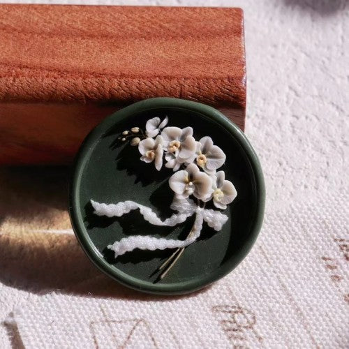 Laceflow Orchid Dream Wax Seal Stamp (Pre-Order)