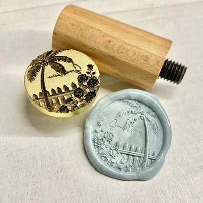 Palm Paradise Wax Seal Stamp (Pre-Order)