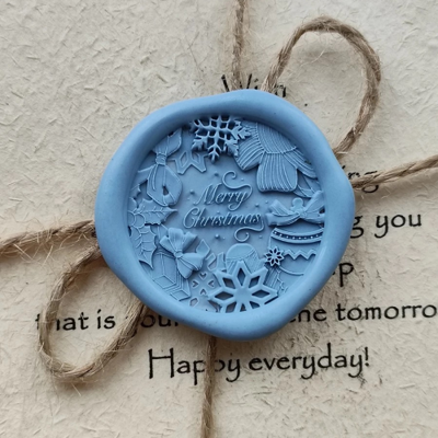 Yuletide Wishes Wax Seal Stamps (Pre-Order)