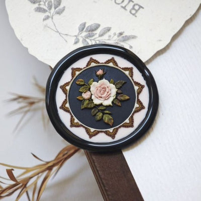 Classic Lace Rosette Wax Seal Stamp (Pre-Order)