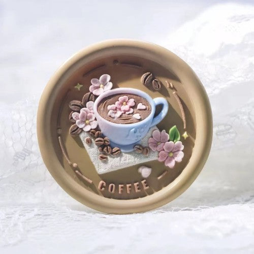 Blossom & Brew Wax Seal Stamp (Pre-Order)